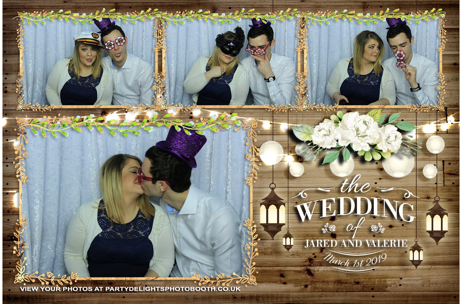 Jared and Valerie’s Wedding - Prints | View more photos from the event at gallery.partydelightsphotobooth.co.uk/u/PartyDelightsPhotoBooth/Jared-and-Valerie’s-Wedding-Prints